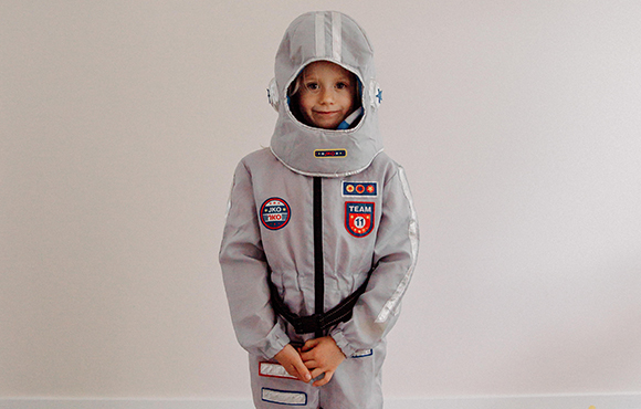 Kinderfasching Astronautin