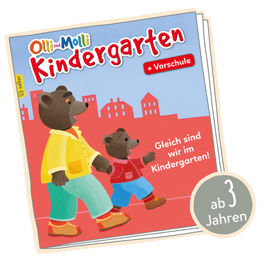 Lesespaß ab 3 Jahren mit Olli und Molli Kindergarten
